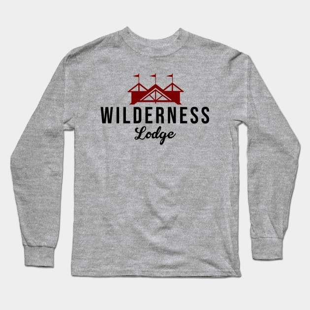 Wilderness Lodge Rosort II Long Sleeve T-Shirt by Lunamis